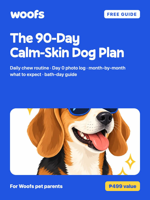 FREE GIFT: The 90-Day Calm-Skin Dog Plan (DIGITAL EBOOK)