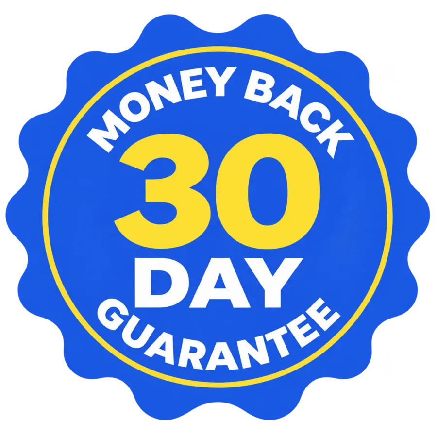 30-day money-back guarantee